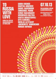 To Russia with love concert poster
