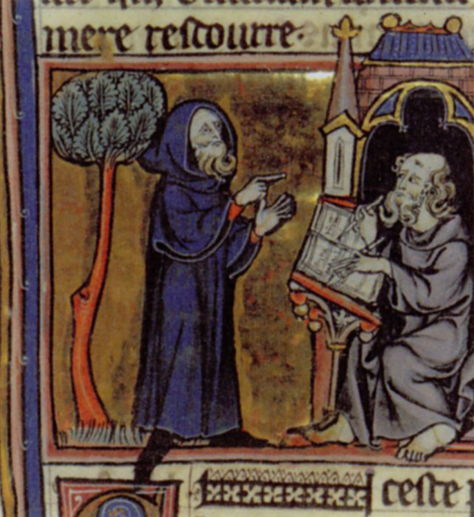 Merlin-reciting-his-poem-in-a-13th-century-illustration-for-Merlin-by-Robert-de-Boron