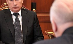 Bastrykhin talks, Putin appears to listen
Photo courtesy of the Kremlin