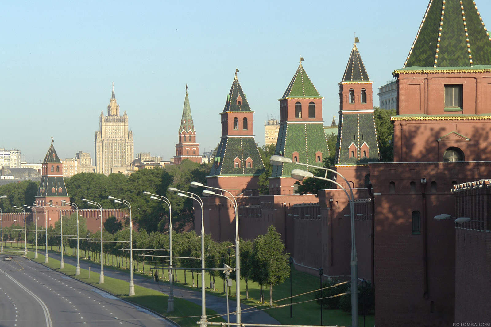 Towers of the Moscow Kremlin 
