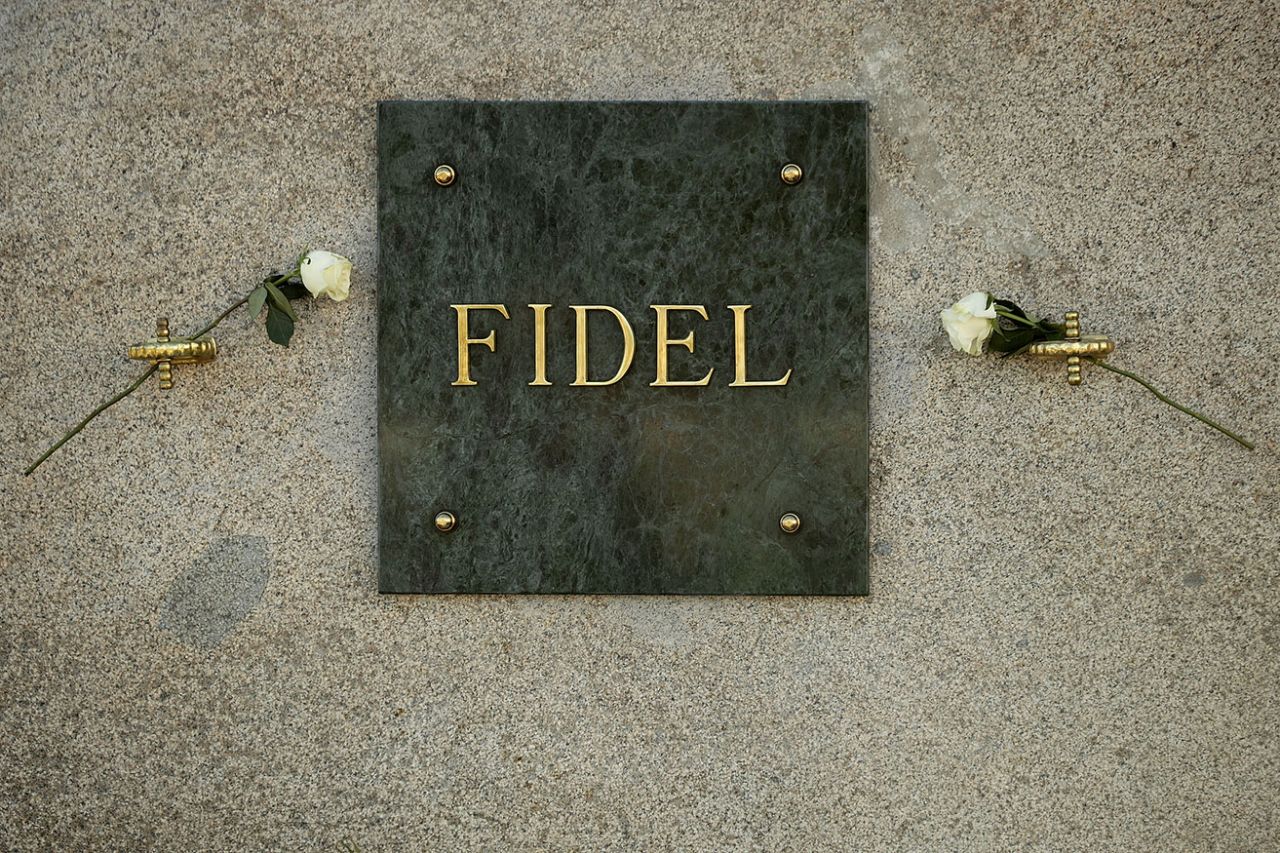 The tomb of Fidel Castro