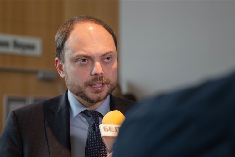 Vladimir Kara-Murza at the Open Russia founding congress in Tallinn. Photo: Anastasia Khodorkovskaya.